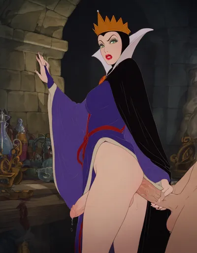 Evil queen (disney) - artwork by 2joseon