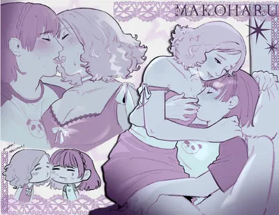 Haru okumura - artwork by whowhathuh