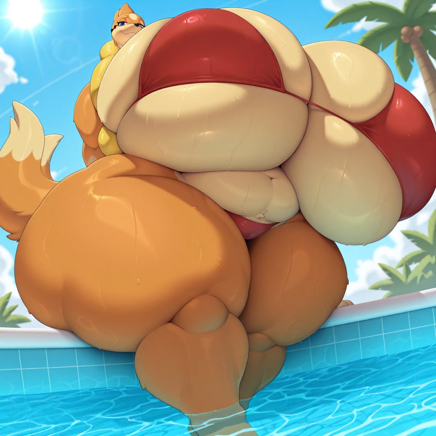 Floatzel - artwork by tenshi1499