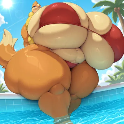 Floatzel - artwork by tenshi1499