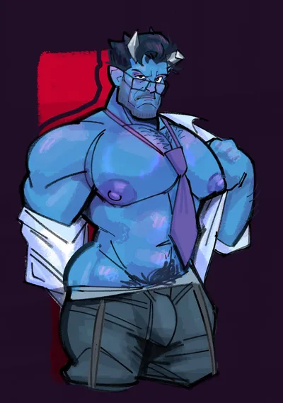 Abrams (deadlock) — artwork by sprungtrapped