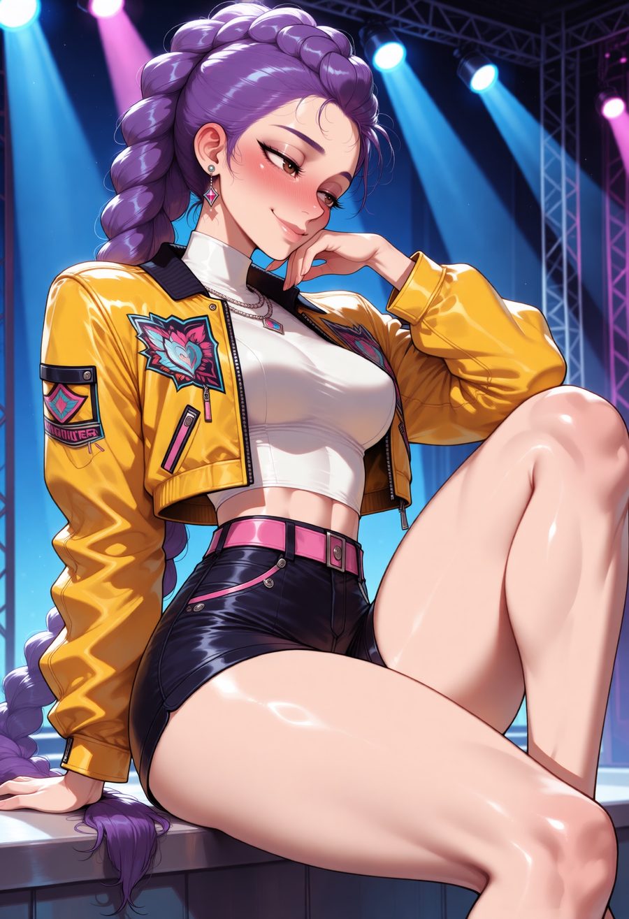 Rumi (kpop demon hunters) - artwork by BlazeBeauty