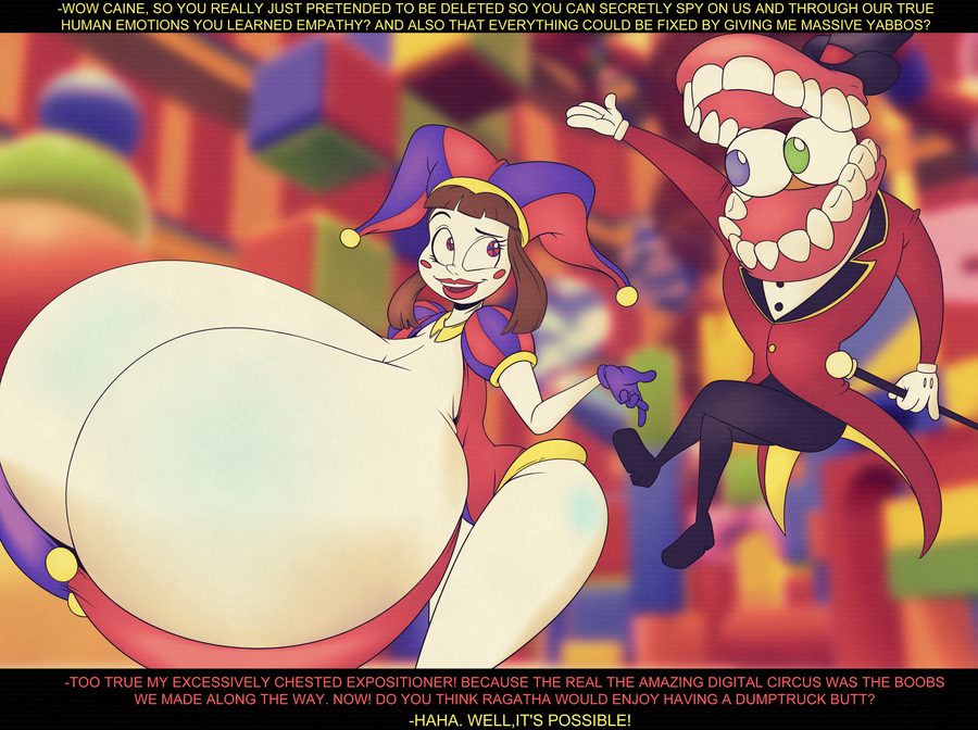 Caine (the amazing digital circus) - artwork by joeblay