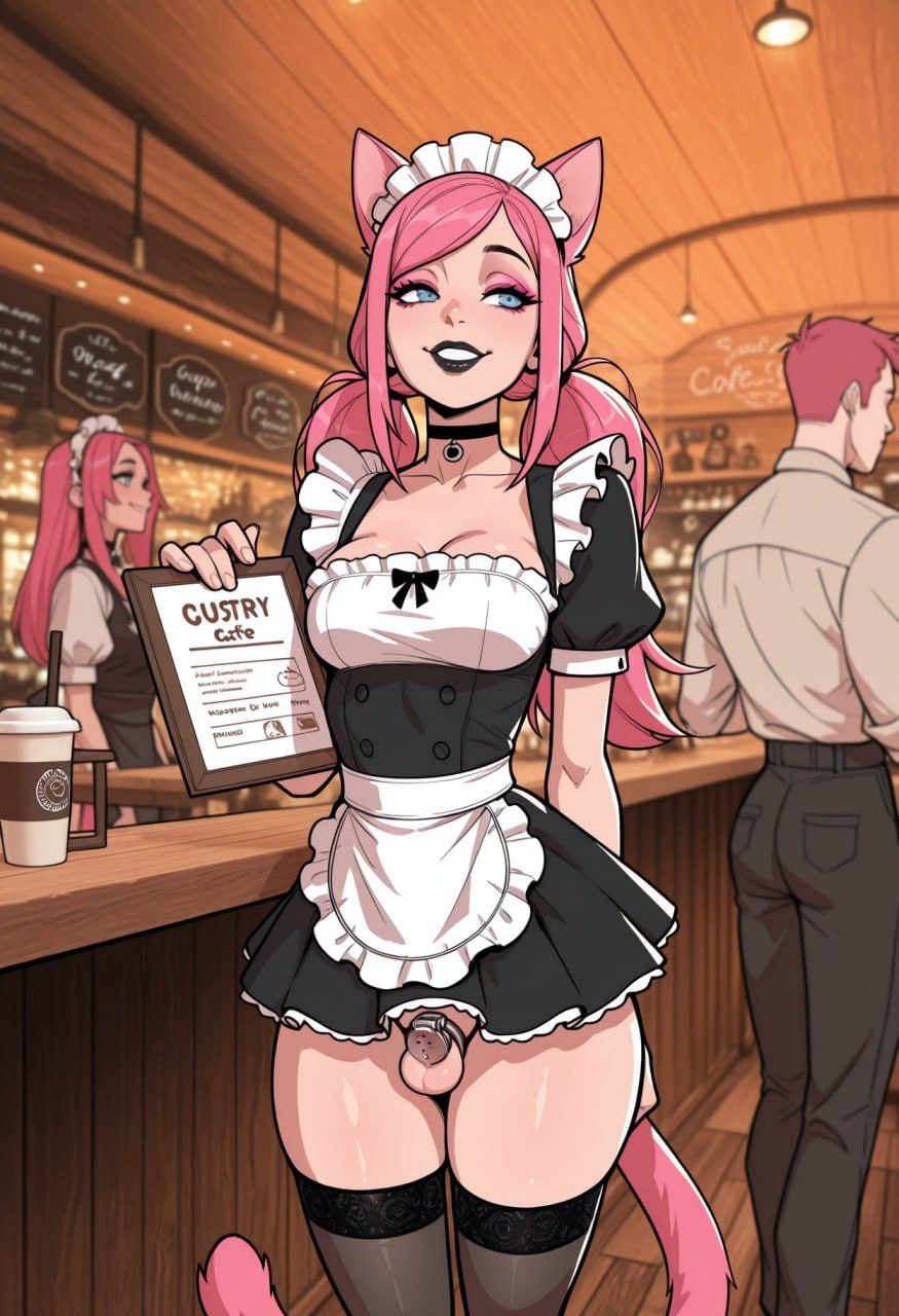Cat ears, cat girl - artwork by instableunicorn