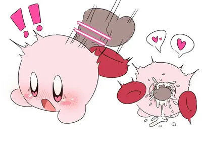 Kirby - artwork by Ncrujchnn