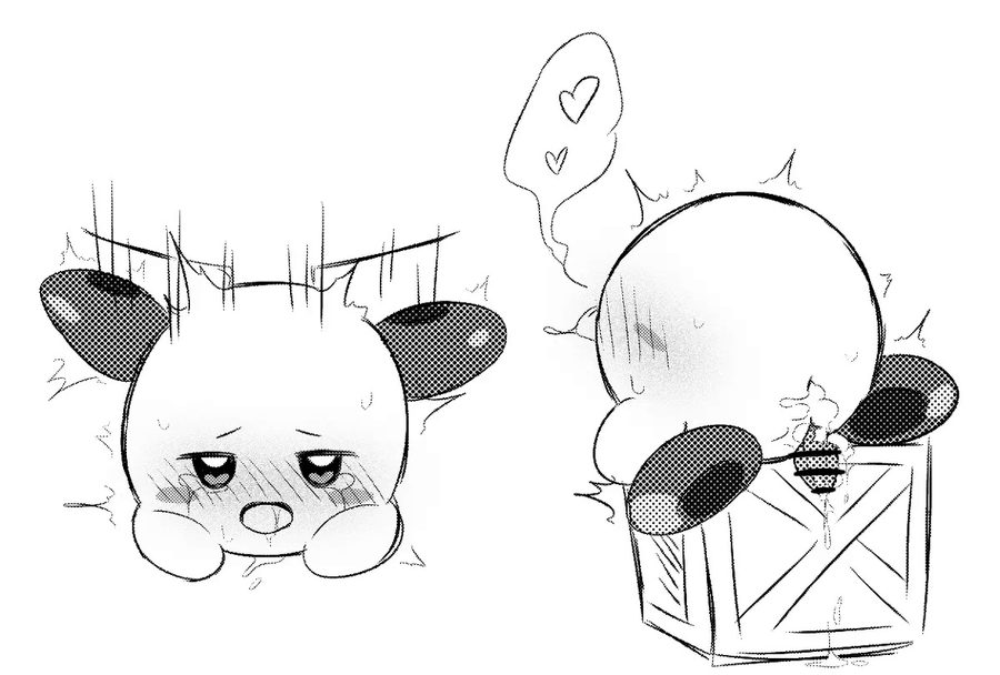Kirby - artwork by Ncrujchnn