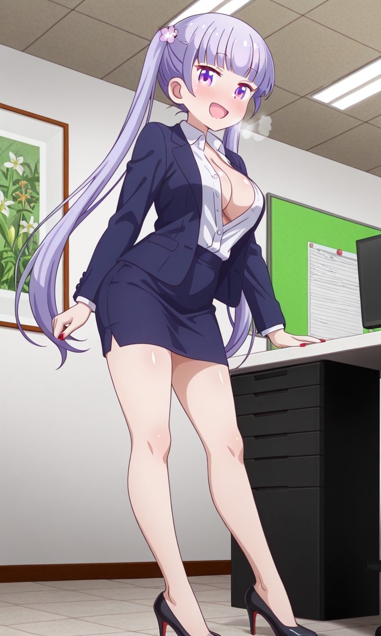 Suzukaze aoba - artwork by Tempesta97