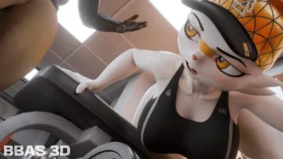Scorbunny — artwork by bbas 3d