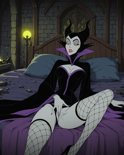 Maleficent - artwork by toons34
