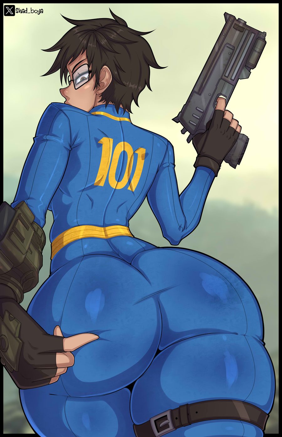 Vault girl - artwork by shadboya