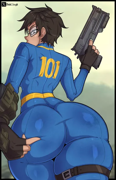 Vault girl - artwork by shadboya