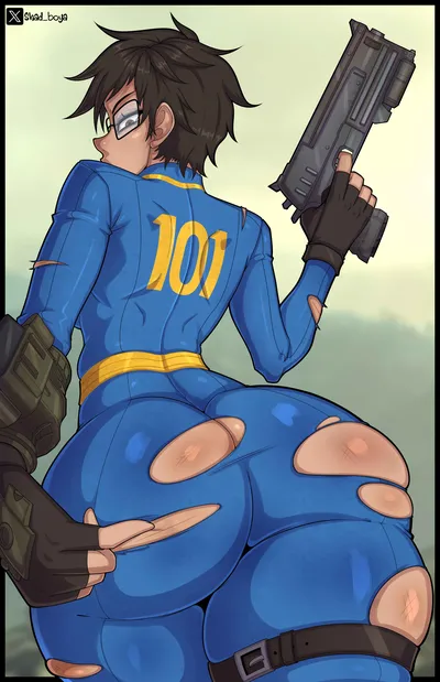 Vault girl - artwork by shadboya