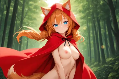 Red riding hood - artwork by riasss3432