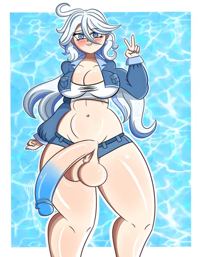 Furina (genshin impact) - artwork by SoaceLord