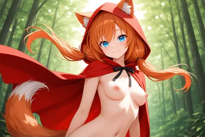 Red riding hood - artwork by riasss3432