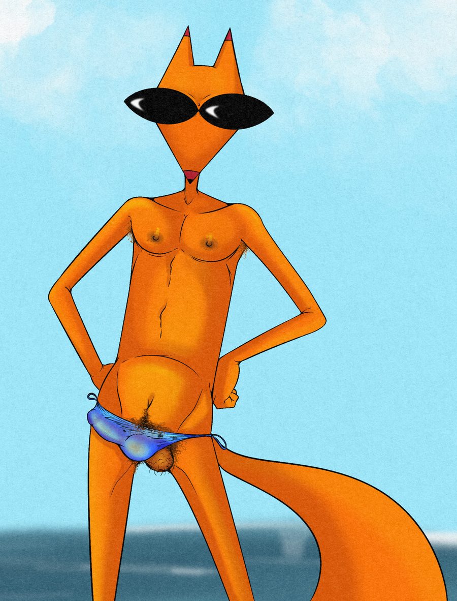 The cajun fox - artwork by illegaleel