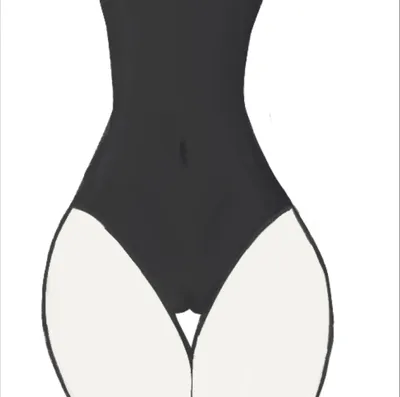 Bad anatomy, bodysuit - artwork by bluvery