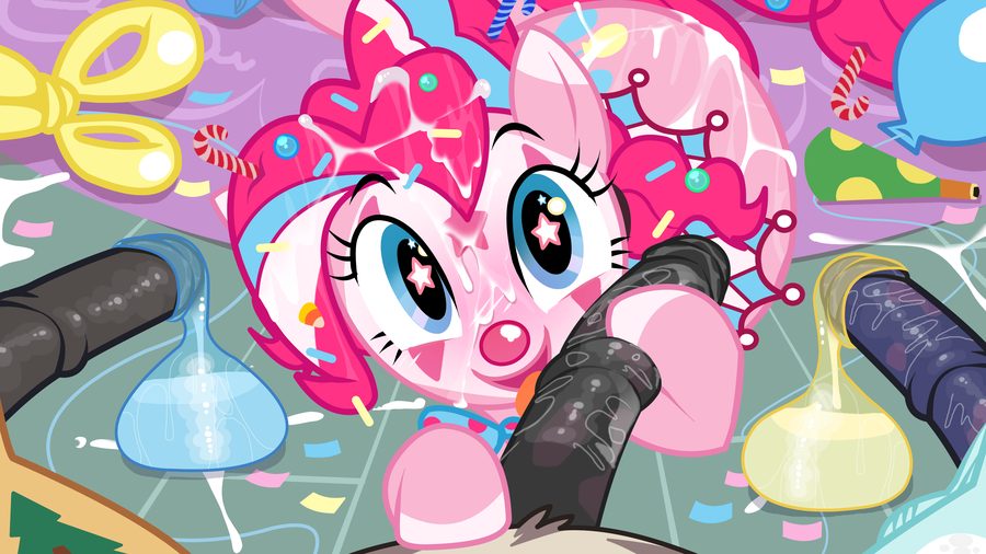 Pinkie pie (mlp) - artwork by canaryprimary