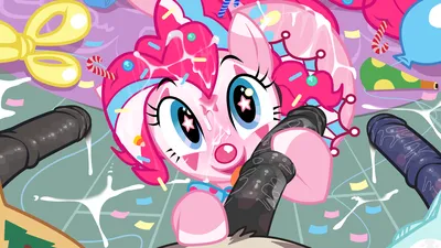 Pinkie pie (mlp) - artwork by canaryprimary