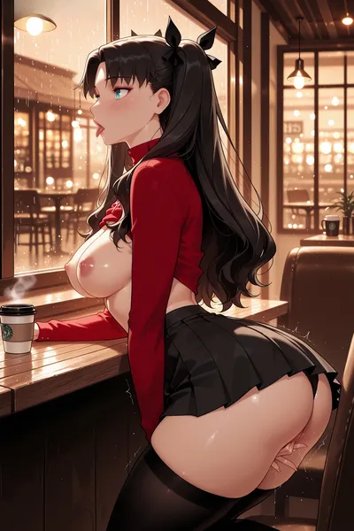 Tohsaka rin - artwork by kiraamane