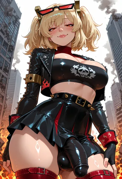 Burnice white - artwork by futarush