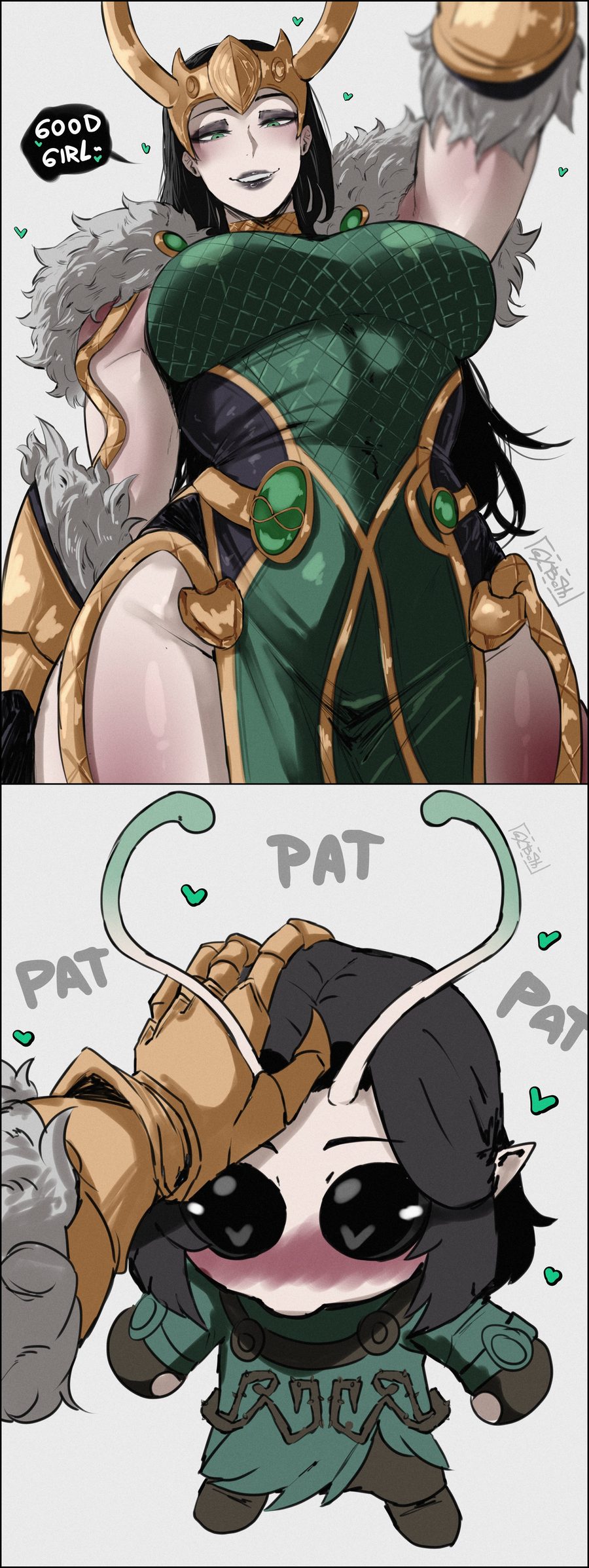 Lady loki - artwork by gybeth