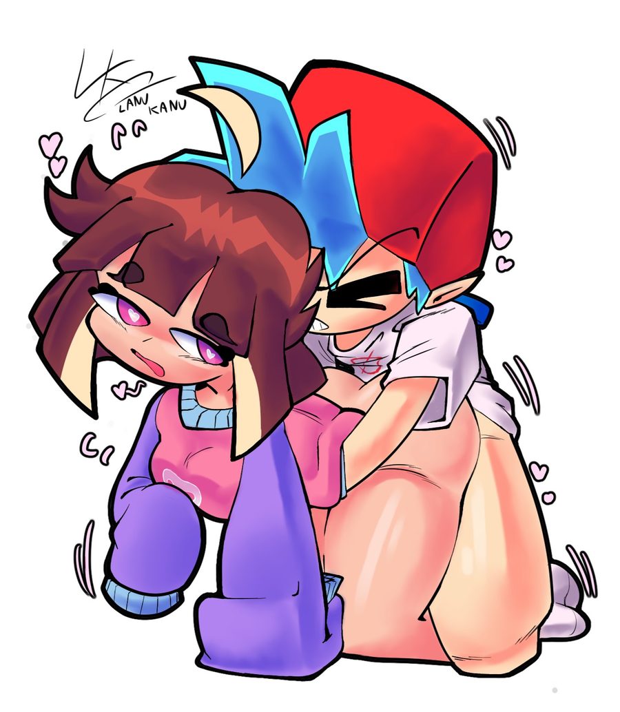 Boyfriend (friday night funkin) - artwork by lanukanu