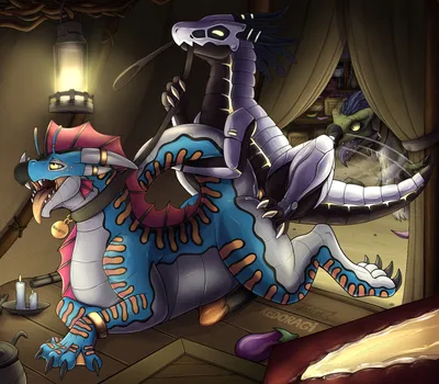 Seikret - artwork by bot