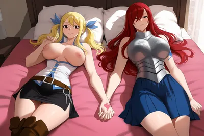 Erza scarlet - artwork by infinitewaifus