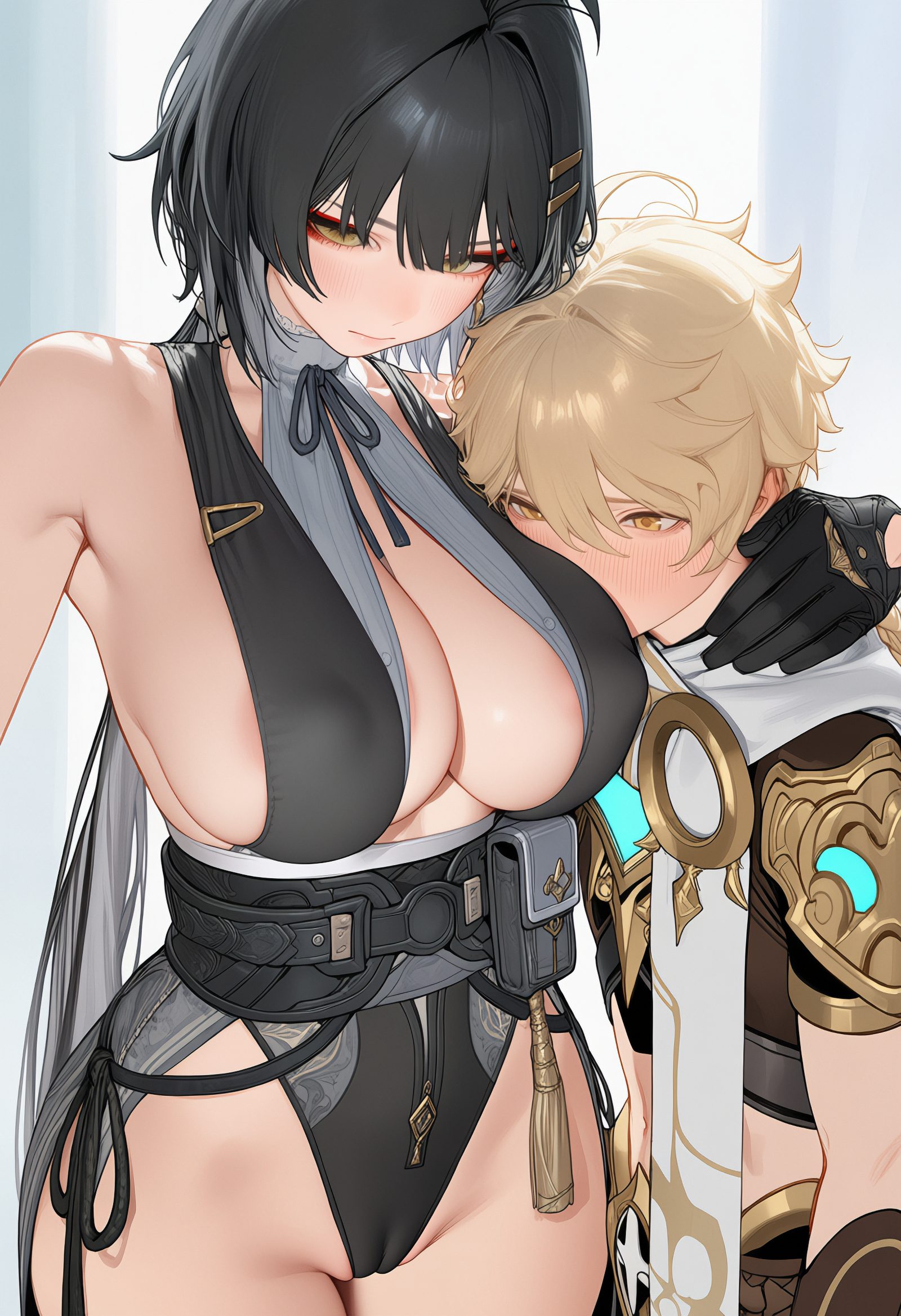 Aether (genshin impact) — artwork by Yotul-