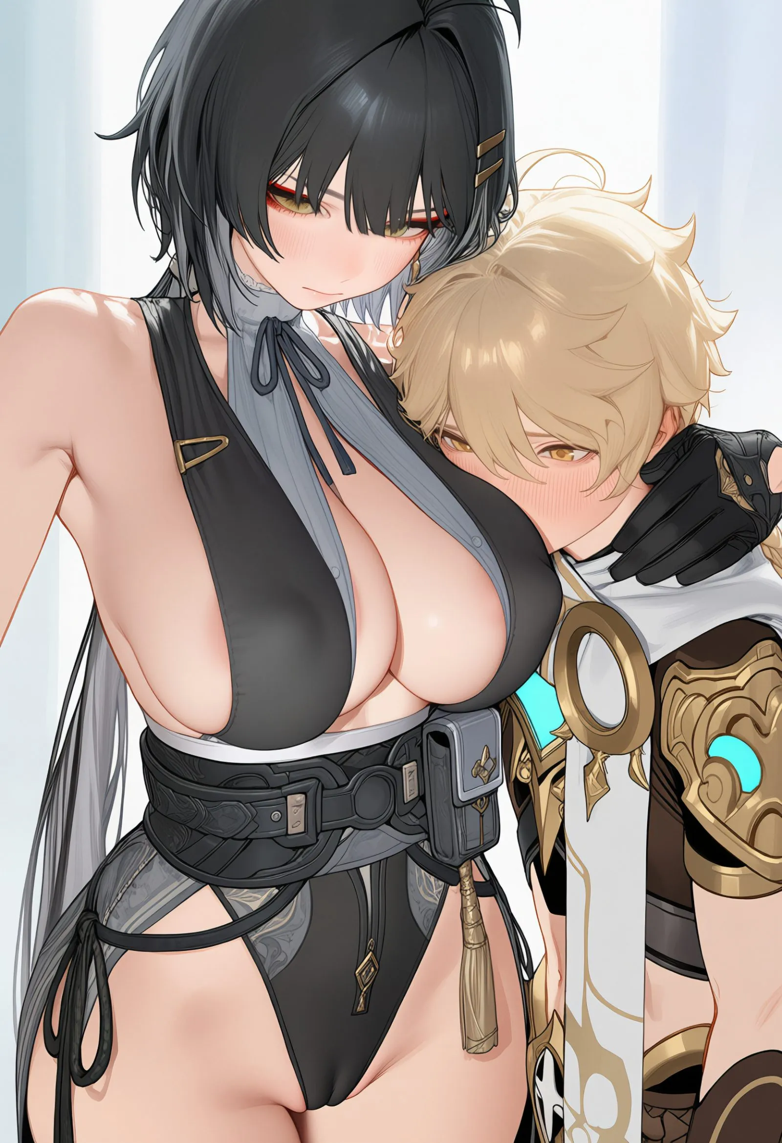 Aether (genshin impact) — artwork by Yotul-
