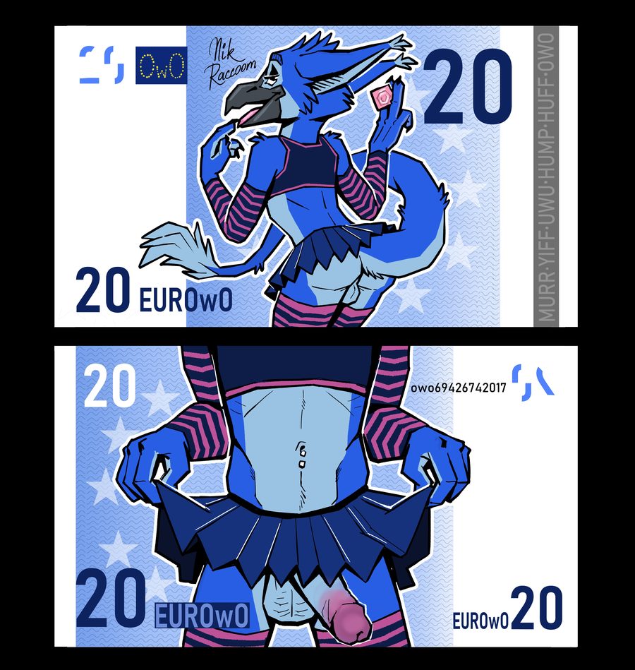 4 fingers, anthro - artwork by nikraccoom