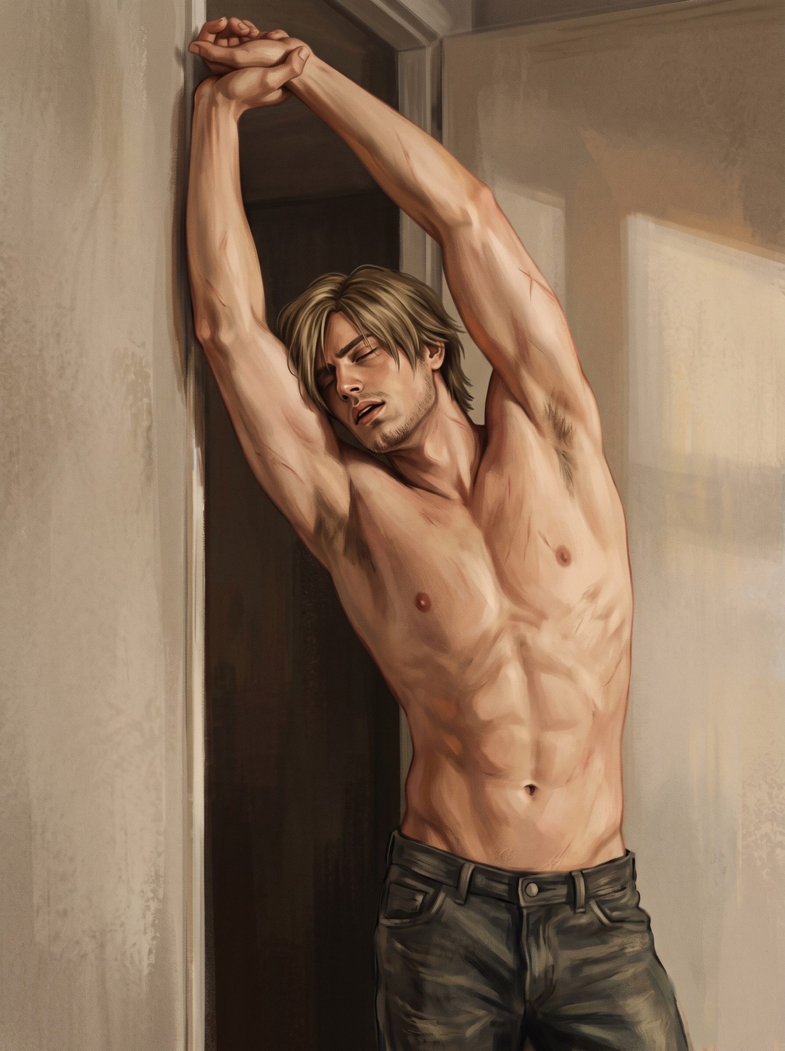 Leon scott kennedy — artwork by notNPC