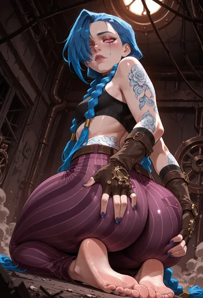 Arcane jinx - artwork by sultryspark