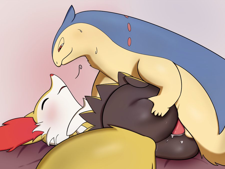 Braixen - artwork by bot