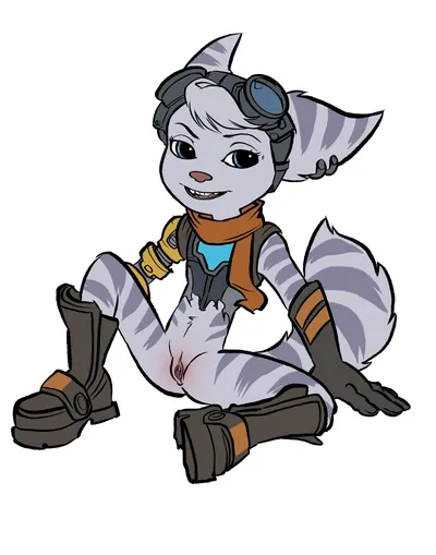 Rivet (ratchet and clank) - artwork by sadiztik