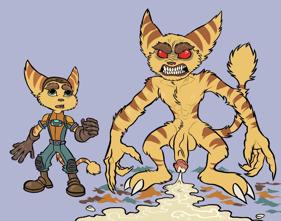 Ratchet (ratchet and clank) - artwork by sadiztik
