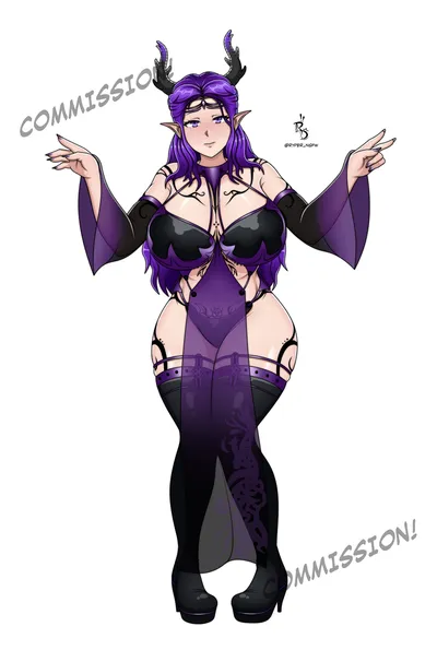 Original character - artwork by ryper