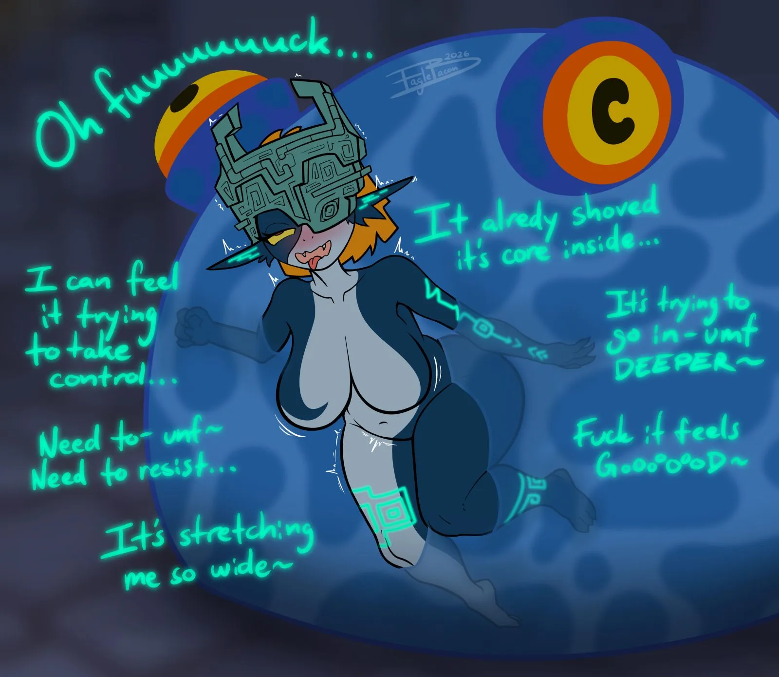 Imp midna — artwork by eagle bacon