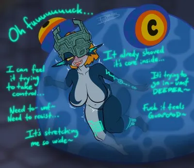 Imp midna — artwork by eagle bacon