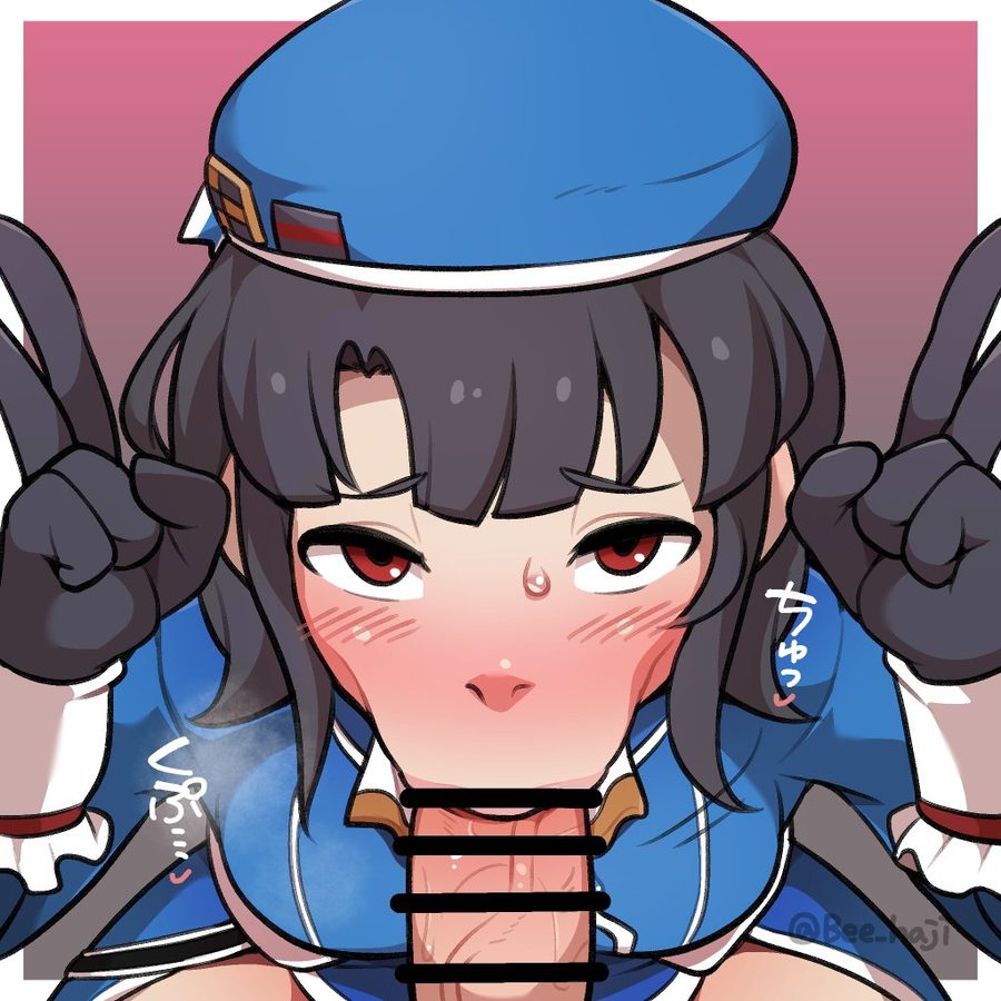 Takao (kantai collection) - artwork by bee haji