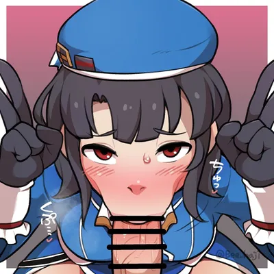 Takao (kantai collection) - artwork by bee haji