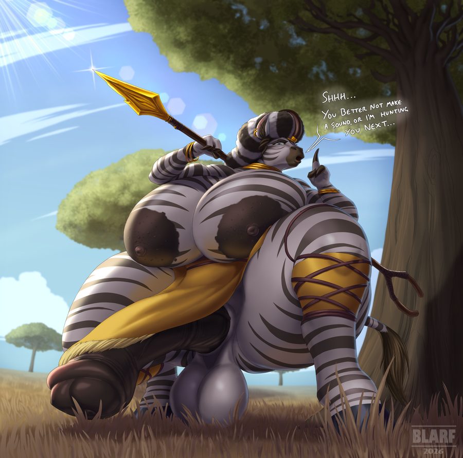 1futa, afro - artwork by blarf