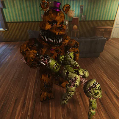 Fredbear (fnaf) - artwork by maulclaw
