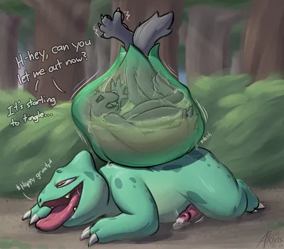 Bulbasaur - artwork by akins
