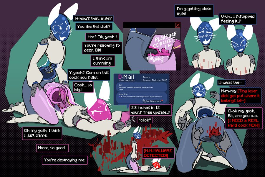 Anthro, balls - artwork by vonepitaph