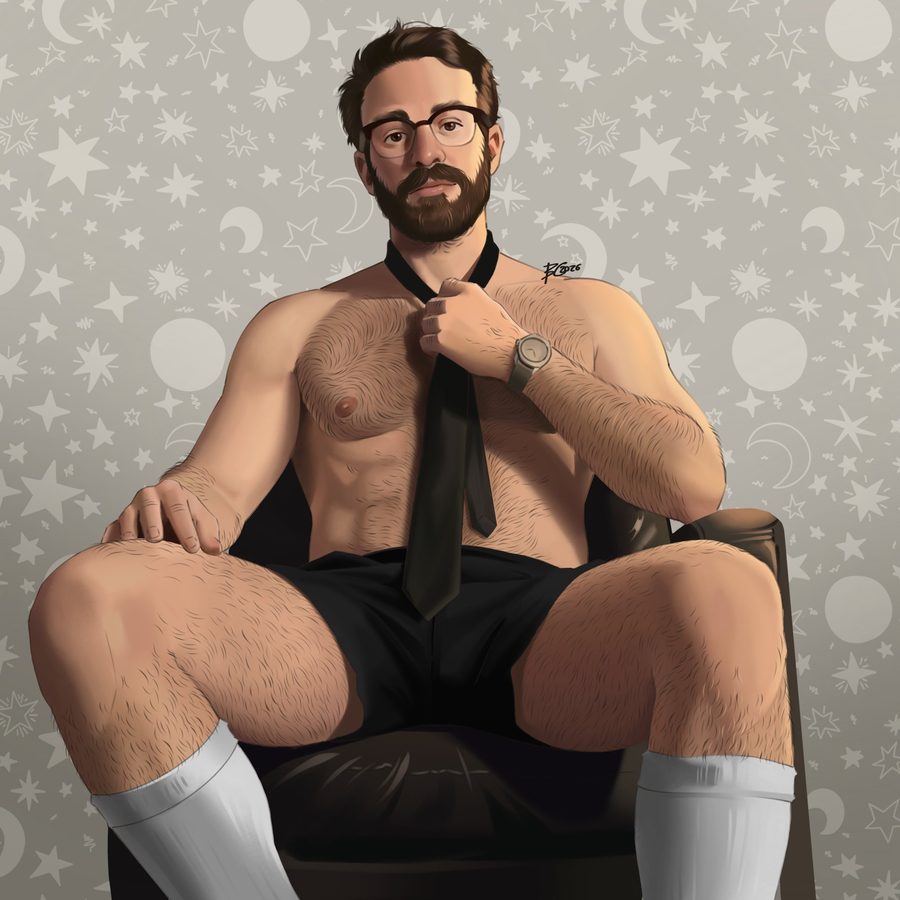 Mr teacher - artwork by zanaphaxis