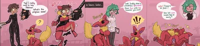 Eeveelution - artwork by lyapotisha