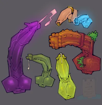 Allay (minecraft) - artwork by DrewPeacock4