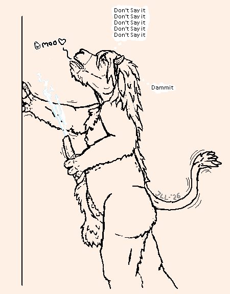 Animal noises, anthro - artwork by bot